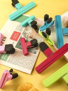 1 Gói Kẹp Khoai Tây Chiên, Kẹp Túi Khoai Tây Chiên Lớn Di Động, Nhiều Kích Cỡ Túi Bảo Quản Thực Phẩm Miệng Rộng Nâng Cấp Có Kẹp Niêm Phong, Kẹp Niêm Phong Chịu Lực Cao Dụng Cụ Niêm Phong Phụ Kiện Sắp Xếp Nhà Bếp - Nhiều màu - Xem 8