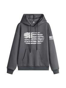 Open Phase Super Hot Men's Hooded Sweatshirt | Best Selling Must-Have For Autumn/Winter! - Dark Grey - View 2