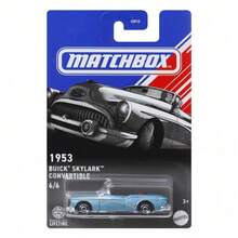 Mattel Matchbox Retro Amerikanische Muscle Cars 6-teiliges Modellauto Set, 1:64 Maßstab Sammlerstücke - Modelle von 1953-2018 (Buick Skylark, Cadillac Eldorado,  Mustang, Chevrolet Camaro SS/Corvette), mit Aufhänge-Display Verpackung. - GGF12-6pcs - Übersicht 8