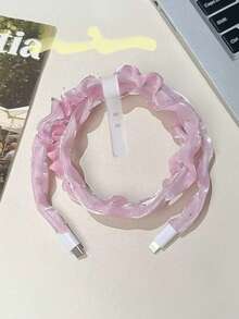 Phone Cable Protector Cord + Cable Tie, Durable Data Cable Protector Charger Protector - Multicolor - View 5