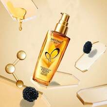 Hair Care Oil - Smooth Hair, No Rinsing, Non-Greasy. Leave-In Hair Oil Suitable For Dry And Normal Hair Types, Hair Fragrance - Brown - View 5