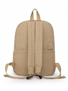 Large Capacity,Waterproof,Lightweight Letter Patch Functional Backpack For Teen Girls Women College Students,White-Collar Workers Perfect For School,College,Work,Business,Commute,Back To School,School Backpack,Large Capacity,Laptop Compartment,Portable,Lightweight,For Teen Girls Women College Students,Boys And Men,Perfect For Office,College,Elementary School,Middle School,High School,Work,Business,Commute,Stadium,Sports - Màu Khaki - Xem 6