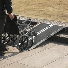 PORIYA Multi Size Aluminium Ramp Anti Slip Folding Loading Threshold  Portable Access - 2FT - View 9