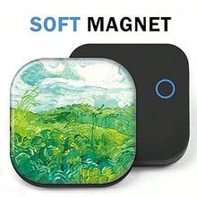 (Fast Shipping  Free Shipping) MORCART 30Pack Art Decorative Fridge Magnets Cute Refrigerator Magnets For Locker Whiteboard School Office And Kitchen (Vangogh) - Flower - View 2
