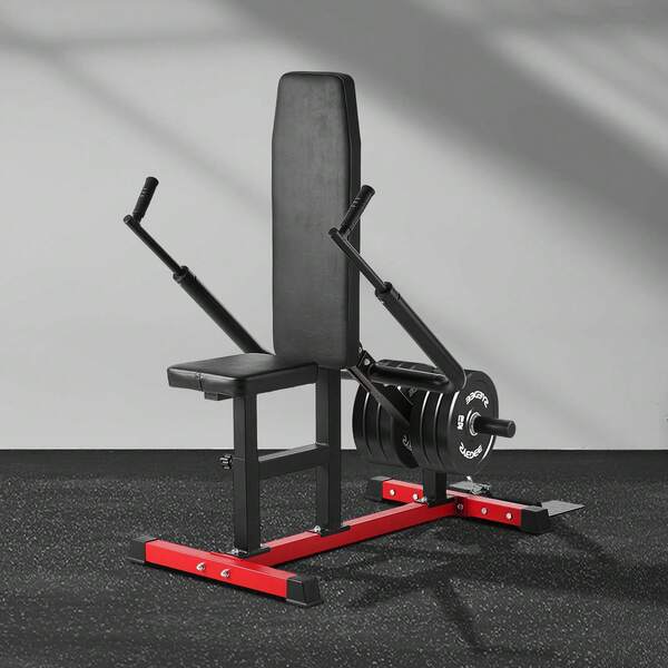 Seated Dip Machine, Tricep Bicep Press Down Machine With Cable Bar, Adjustable Seat, And Backrest,  Exercise Equipment For Chest Training, Upper Body Push Fitness Workout, Hold Up To 450LBS