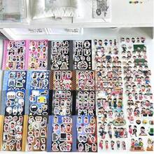 10pcs/Set Japanese Cartoon Character Stickers, Mini Figure Stickers, Japanese Expression Stickers, Retro Planner Style Phone Case Decorative Stickers, Diary Decorative Materials Die-Cut Stickers, Expression Mini Figure Die-Cut Labels, Creative Material Stickers, DIY Planner Stationery Sticker Set - Multicolor - View 4