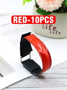 LED网格发光臂章 反光LED灯臂章，派对用品，运动腕带，适用于跑步、徒步旅行、露营、派对，可充电 - 彩色 - 查看 42