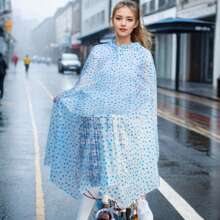 Gruby i wytrzymały płaszcz przeciwdeszczowy na rower dla dorosłych mężczyzn/kobiet, wysokiej jakości tkanina, odpowiedni do jazdy na zewnątrz, jazdy na rowerze, wspinaczki górskiej i jazdy w deszczu