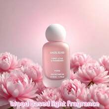 50ml Angel Fairy Perfume, Pink Rose Scent Women's Perfume, Long-Lasting Fragrance, Rose Aroma, Rollerball-Free, Born For Love, Elegant & Graceful, Showcase Women's Confidence