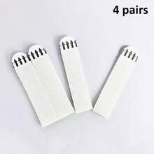 4/8 对免钻孔照片挂钩，采用魔术贴粘贴，适用于相框和婚纱照墙面安装，透明、高粘性、耐候、易按压、可移除且牢固，超薄透明，适用于画廊墙、肖像画、画布、装裱艺术品、纪念板、DIY装饰、家庭办公室、公寓生活、季节性展示、走廊和过道展示。 - 彩色 - 查看 13