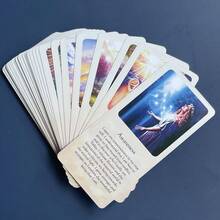 Messages Of Life Deck, Mystical Paper Oracle Cards With Guidance Meaning On The Cards 54-Card - Multicolor - View 3
