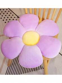 Christmas Decoration 1pc 6-Petal Flower Shaped Cushion/Plush Throw Pillow, 40cm/15.74inch, 9 Colors, Suitable For Halloween, Thanksgiving, Christmas, Mother's Day, New Year, Valentine's Day, Easter, Bedroom, Living Room, Vehicle, Outdoor Holiday Decor