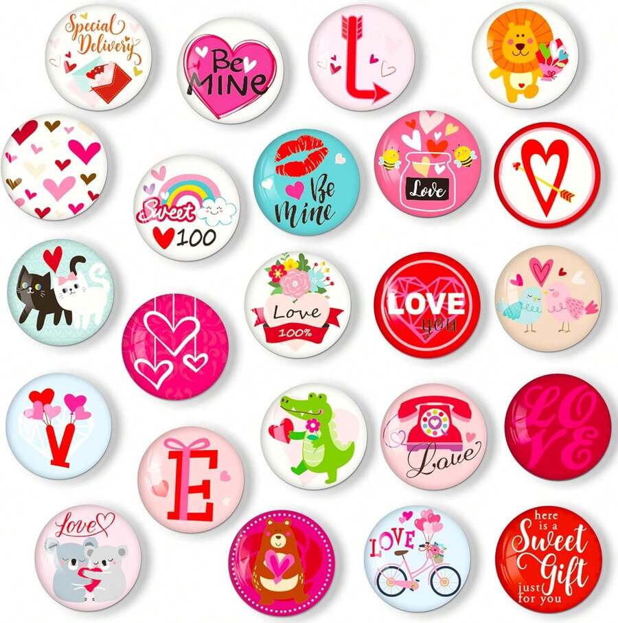 (Fast Shipping Free Shipping) MORCART 30Pack Art Decorative Fridge Magnets Cute Refrigerator Magnets For Locker Whiteboard School Office And Kitchen (Vangogh) - 情人節 - 查看 1
