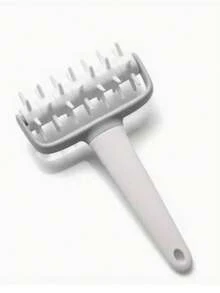 Rodillo de masa para pizza panadería pastelería madera lisa accesorios cocina rodillo manual repostería utensilios tradicionales cocina accesorios prácticos - Blanco - Ver 3