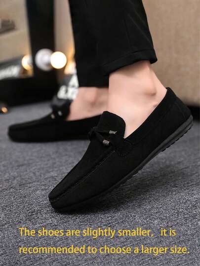 男士新款时尚乐福鞋，经典舒适正装鞋，一键穿脱驾车鞋莫卡辛鞋（注意：乐福鞋尺码偏小，建议脚较大的顾客订购大一码）