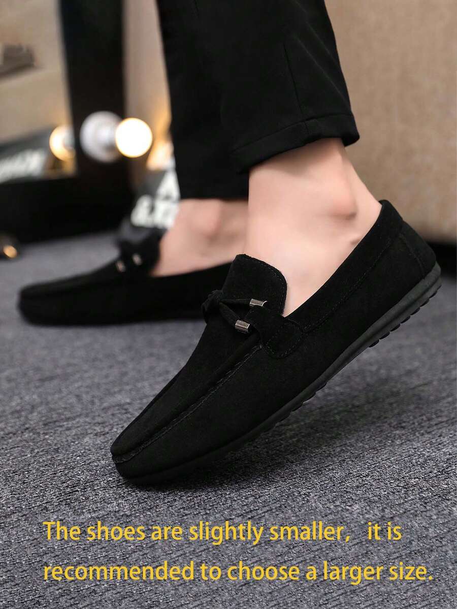 Sepatu Loafer Pria Terbaru yang Modis, Sepatu Formal Klasik yang Nyaman, Sepatu Mengemudi Slip-On Satu Sentuhan (Catatan: Ukuran Loafer Lebih Kecil dari Biasanya, Pelanggan dengan Ukuran Kaki Lebih Besar Disarankan untuk Memesan Satu Ukuran Lebih Besar)