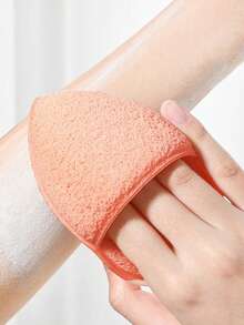 1pc Reusable Exfoliating Soap Saver Pouch,Free Facial Cleaning Tools,Powder Puff, Soap Saver Bag,Soap Bag - Bathing Sponge - Bath Ball - Scrubbing Sponge - Super Soft Scrubbing Sponge/Freezing Rich,Facial Sponge Cleaning And Makeup RemoverSuitable For Knotted Shower Soap Bag For Foaming And Drying - Multicolor - View 7