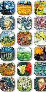 (Fast Shipping  Free Shipping) MORCART 30Pack Art Decorative Fridge Magnets Cute Refrigerator Magnets For Locker Whiteboard School Office And Kitchen (Vangogh) - Laut - View 2