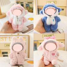 17cm Plush Doll Clothes - Christmas Outfit, Fits 1st, 2nd, 3rd Generation And Melody Dolls - Multicolor - View 2