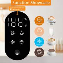 Electric Milk Frother, Magnetic Rotation Milk Frother And Steamer, Milk Warmer And Heater, Hot And Cold Milk Foam, Hot Milk, Chocolate Milk, Coffee Frother, Milk Foam For Macchiato, Latte, Cappuccino - 查看 2