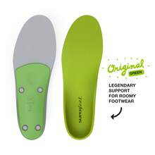 Superfeet All-Purpose Sports Insoles (Green)   Support High Arch Insoles- Trim-To-Fit Shoe Inserts - Professional  SIZE C - Nam 5.5-7 / Nữ 6.5-8 - Xem 8