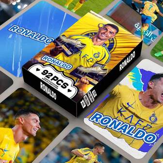 C/Ristiano R/Onaldo /CR/7 Photocard – Collectible Soccer Card Gift For Fans – World Cup Star, Birthday Present For Football Lovers