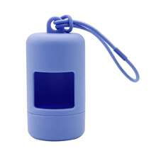 17 Colors Portable Dog Poop Bag Dispenser Holder | ABS Plastic Durable | Quick-Release Twist Cap For Easy Refill | Leash Clip & Wall Mount | Pet Waste Bag Carrier For Walking Dogs - Multicolor - View 14