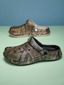 Sapatos unissex respiráveis, com furos, que absorvem impacto, antiderrapantes, silenciosos, multiuso para ambientes internos e externos, adequados para todas as estações