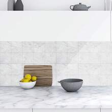 20 Stücke Mandala Muster Küchenrückwand Aufkleber, PVC wasserfeste Wandaufkleber, 30 x 30 cm, geeignet für Küche, Balkon, Spüle, Badezimmer und Esszimmer Dekoration