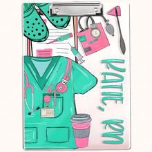 Personalized Nurse Clipboard-32 Styles,Nurse Gift, Nurse Appreciation Gift, Gift For Nurse, Personalized Clipboard, Custom Clipboard,Nurse Day,Office Decor ,Festival Blessing - Multicolor - View 21
