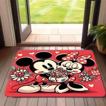 Disney (Authorized) Disney 1pc Fun Welcome Door Mat Non-Slip Mat Gift Mat Personalized Home Decoration Mat Suitable For Indoor Kitchen Entrance Carpet And Mat