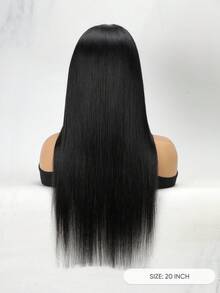 Jessie's Wig 13X4 透明蕾丝前真人发假发，预先拔毛的巴西丝直发蕾丝前假发，真人发，10-26 英寸 - SNatural - 查看 5