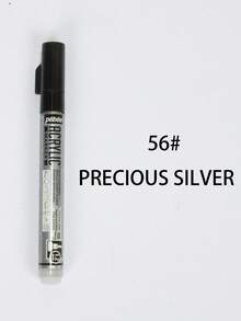 1 支 Pebeo 丙烯马克笔 1.2 毫米涂鸦防水高光笔非水溶性丙烯马克笔和 1 支 Pebeo 水彩马克笔，配有水溶性软头彩色刷，适用于学校用品，返校