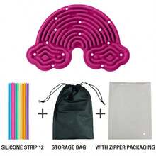 1 pieza Tablero de actividades lindo y conveniente, juguete educativo, tablero sensorial de silicona para alivio del estrés