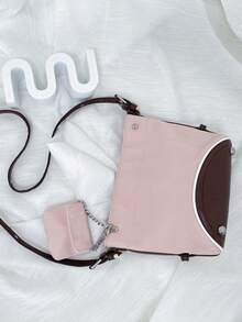 Dedoo 2025 New Pink High - End Bucket Bag, Under - Arm Bag For Women, Bags With A Laid - Back Feel, Dopamine - Style Small Cross - Body Bags - Pink - View 3