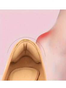 10/5/2/1 Pair Solid Color Heel Patch, Anti-Wear Cushion Feet Heel Protector Adhesive Back Sticker Shoes Insert Insole ,Self-Adhesive Heel Cushion Inserts - Anti-Blister Sponge Heel Grips, Thick 4D Comfort Pads For Shoes, Unisex Heel Protection, Invisible Pain Relief Liners For Men & Women,Modern Non-Woven Fabric Anti-Wear Anti-Drop Heel Patch For Daily Life,