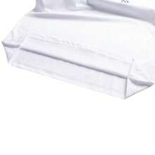 Camiseta oversize de estilo callejero con caligrafía, camiseta casual unisex suave para ir al trabajo, actividades al aire libre, viajes - blanquecino - Ver 6