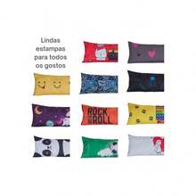 Capa De Travesseiro Corpo Gigante Fronha Estampada 1,45x0,45 - Emotion - Visão 6