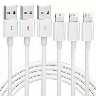 Cable de carga rápida y transferencia de datos compatible con iPhone 14 Pro Max/14 Pro/14 Plus/14/13/12/11/XS/XR/8/7/6, iPad, computadoras portátiles compatible con iPhone 14 Pro Max, 14 Pro, 14 Plus, 13 Pro Max, 13 Pro, 13, 12 Pro, 12, 11, XS, XR, 8 Plus, 8, 7, 6, 5, SE, para iPad Lightning Nan MFi Certificado