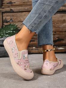 新款女士舒适轻便针织运动鞋，平底休闲鞋，户外女士滑板鞋