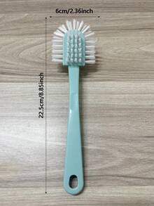 1/2/3pcs 5-Sided Soft Bristle Shoe Brush, Shoe Cleaning Tool, Versatile For Shoes, Clothes, Household Use