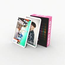 OUZEY 55 piezas - Tarjetas LOMO de celebración del 10mo aniversario de BT21 de KPOP. Tarjetas LOMO personales del nuevo álbum ECHO de JIN. Apoyo a las tarjetas LOMO del nuevo álbum "Proof" de Bulletproof. JUNG KOOK. Tarjetas LOMO de alta definición de doble cara de la banda masculina de música. Tarjetas coleccionables para fans. Regalo de San Valentín o cumpleaños que se puede dar a amigos. - Multicolor - Ver 18