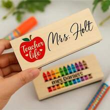 1 Stück personalisierter Namens-Whiteboard-Radierer für Lehrer, Geschenk zum Schulanfang für Lehrer, Kreidetafel-Radierer, Radierer für Lehrer, Trockenradierer für Kunst