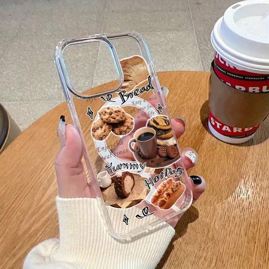 Funda magnética transparente para phone con diseño de pan de café gourmet. Compatible con phone 16/16 Pro/16 Pro/16 Plus/15/15 Pro/15 Pro/15 Plus/14/14 Pro/14 Pro/14 Plus/13/13 Pro/13 Pro Plus/14/14 Pro/14 Pro Plus/13/13 Pro/13 Pro Plus/14 ... 12/ 12 Pro/ 12 Pro/ 11/ 11 Pro/ 11 Pro/ X/ XS/ S22/ S22 Plus/ S22 Ultra/ S23/ S23 Plus/ S23 Ultra/ S24/ S24 Plus/ S24 FE/ S24 - transparente - Ver 1