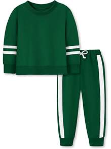 Toddler Girl Clothes Fall Winter Outfits Long Sleeved Pullover Sweatshirt + Sweatpants Pcs Casual Sweatsuits Sets