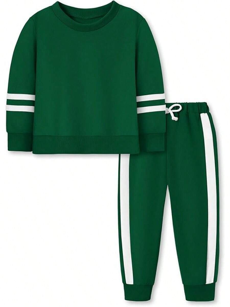 Toddler Girl Clothes Fall Winter Outfits Long Sleeved Pullover Sweatshirt + Sweatpants Pcs Casual Sweatsuits Sets