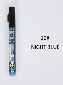 1 支 Pebeo 丙烯马克笔 1.2 毫米涂鸦防水高光笔非水溶性丙烯马克笔和 1 支 Pebeo 水彩马克笔，配有水溶性软头彩色刷，适用于学校用品，返校