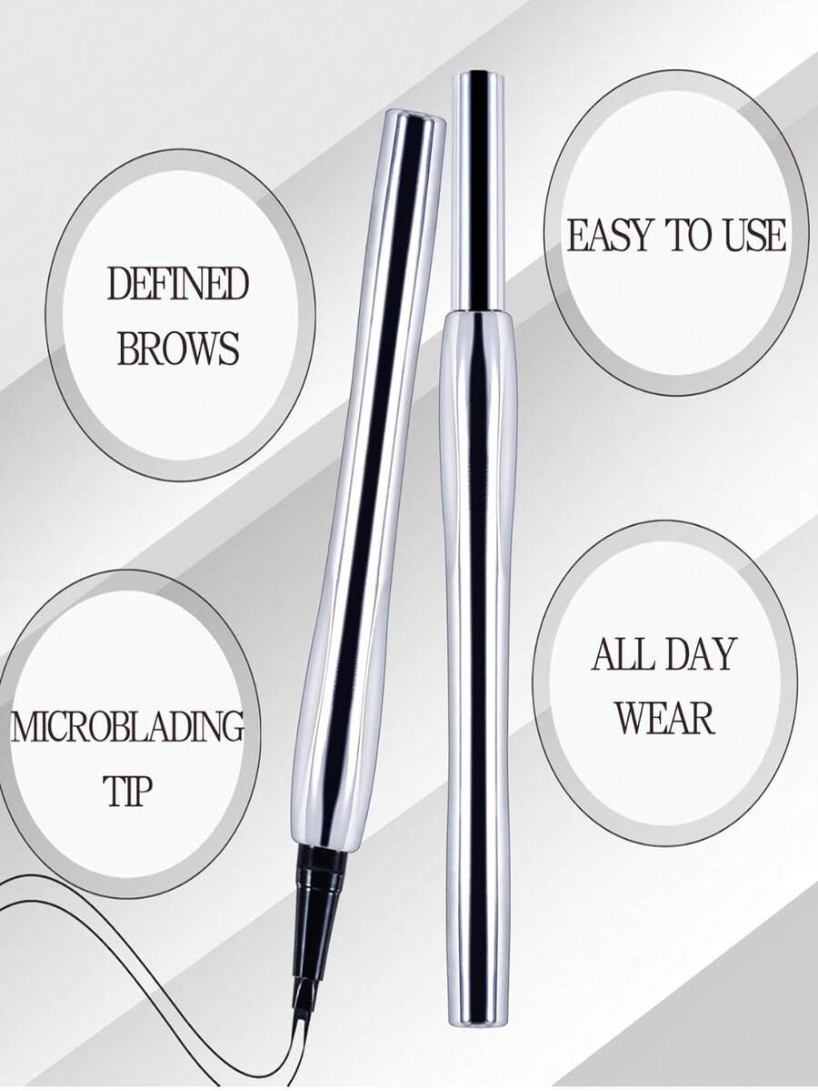 1 Recommended Eyebrow Pencil, Waterproof And Sweat-Proof, No Smudge, Precise Eyebrow Outline, Equipped With A Marker Holder, Suitable For Beginners With Zero Foundation. Perfect DIY Fashion Gift Set, Suitable For Teenagers, High School Students And Teachers, Also Suitable For Bridesmaid Gifts, Girlfriends Gifts, Fun Gifts,