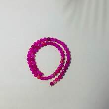 1 Strand Natural Agate Loose Beads Gemstone Round Beads Natural Stone Round Beads Striped For Jewelry Making DIY Bracelet Necklace Beads 4/6/8/10/12mm