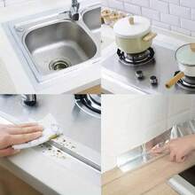 Waterproof Aluminum Foil Tape For Kitchen & Bathroom - Anti-Mold, Heat Insulation Countertop Sticker, 1 Roll - For Home Repair & DIY Projects - Suitable For All Seasons - Great Gift For Homeowners